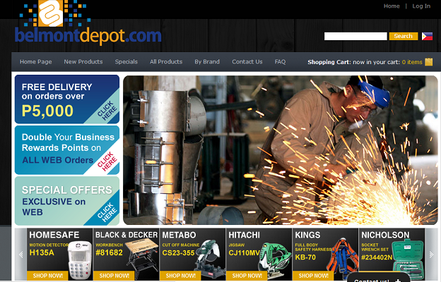 BelmontDepot website 